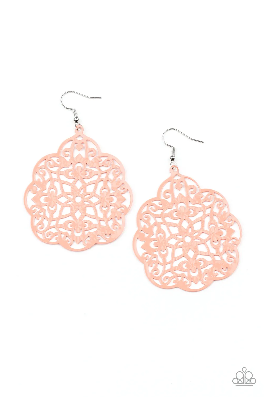 Earrings Mediterranean Eden - Orange E116