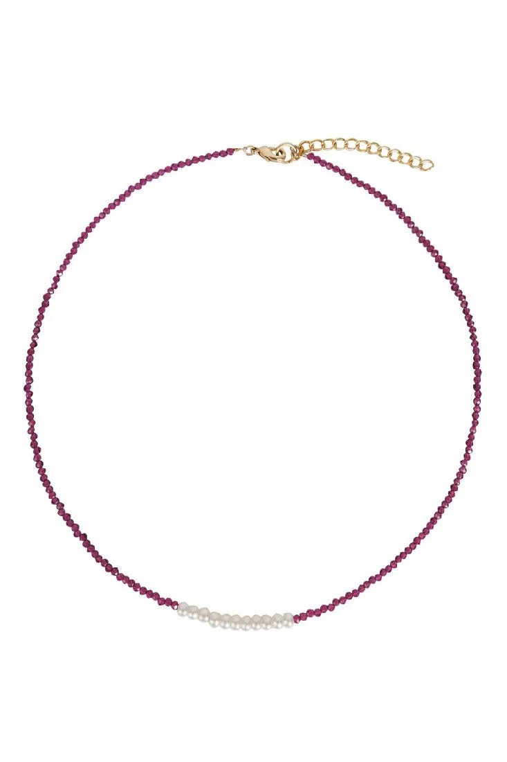 Eb & Ive Vivid Necklace - Ruby