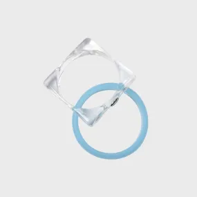 [EIREVE] Seasonless SEAWATER BANGLE SET ( 2 PCS)