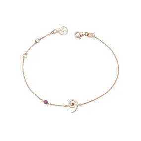 ELPI GOLD RUBY BRACELET