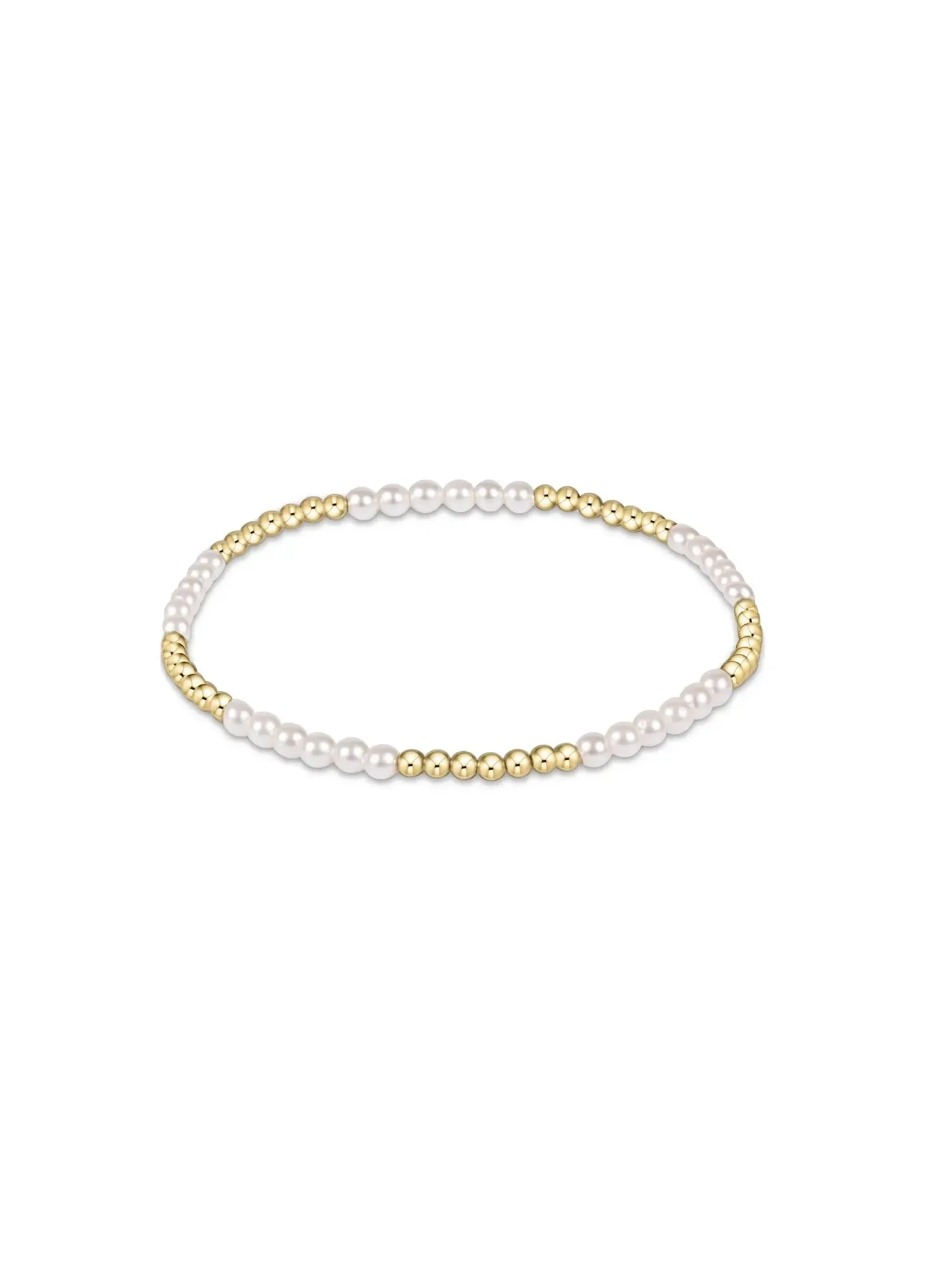 enewton Classic Blissful Pattern Pearl Bead Bracelet