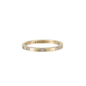 Eternal Diamond Baguette Dot Band (ready to ship option)*