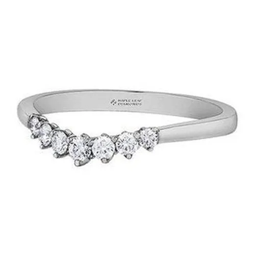 Eternal Flame Diamond set Band .23ct