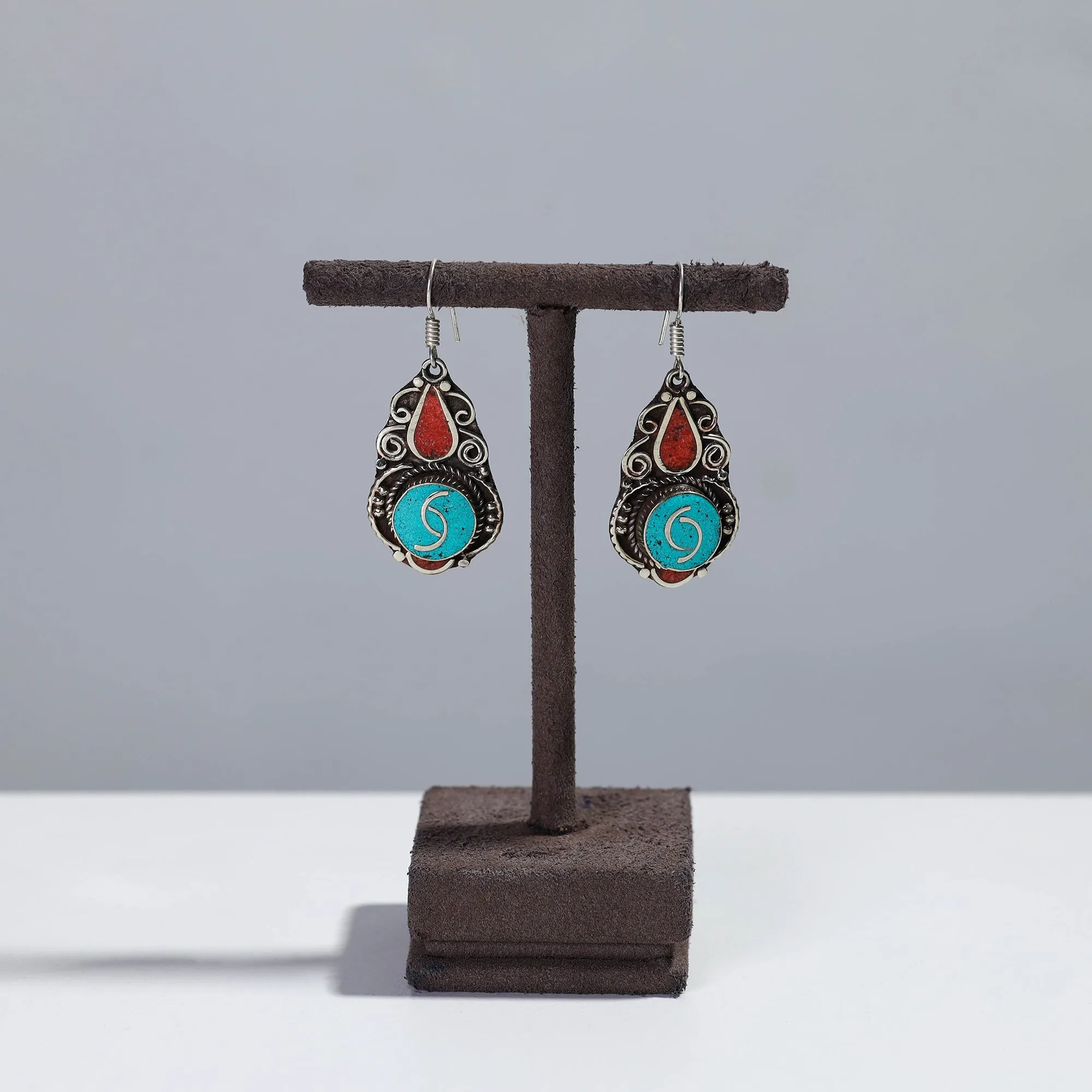 Ethnic Tribal Tibetan Earrings from Himalaya 39