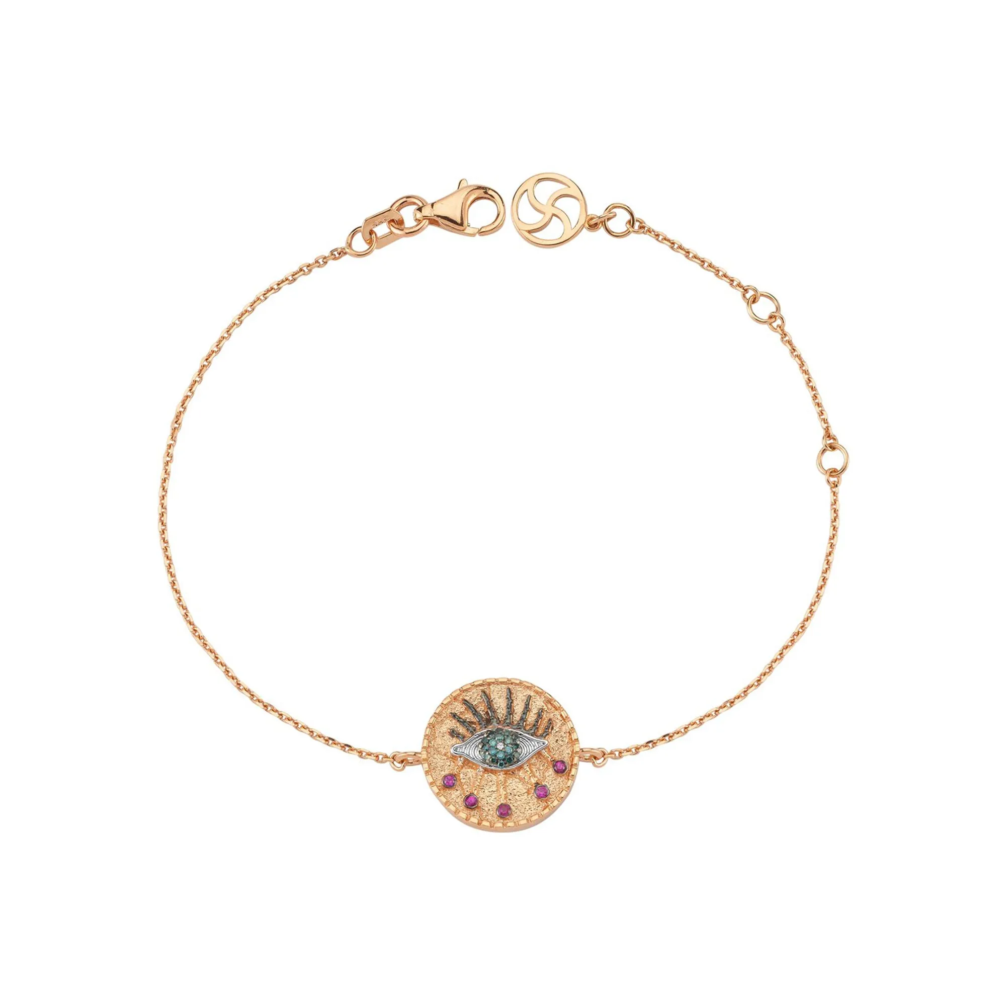 EYE LIGHT GOLD BRACELET