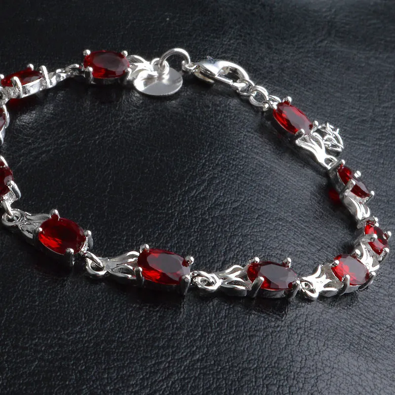 Fashion And Exquisite Temperament Women's Ruby Bracelet