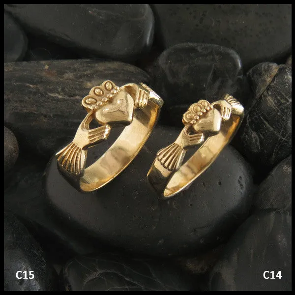 Gold Claddagh Ring