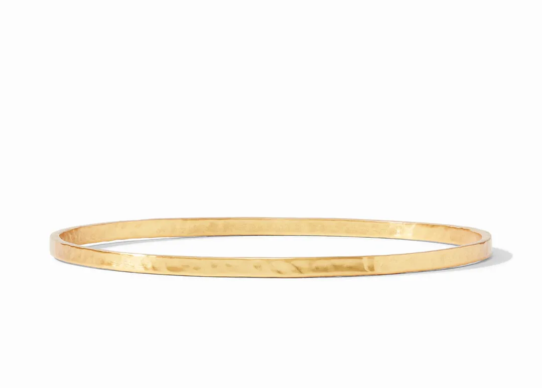 Gold Crescent Bangle