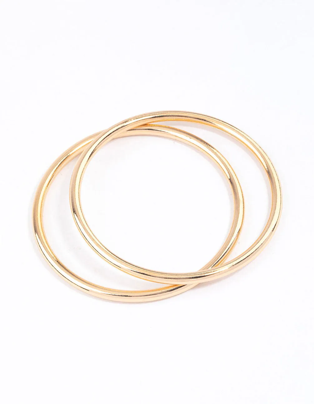 Gold Plain Bangle & Polishing Set