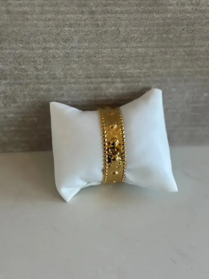 Gold Plated Cuff Bracelet