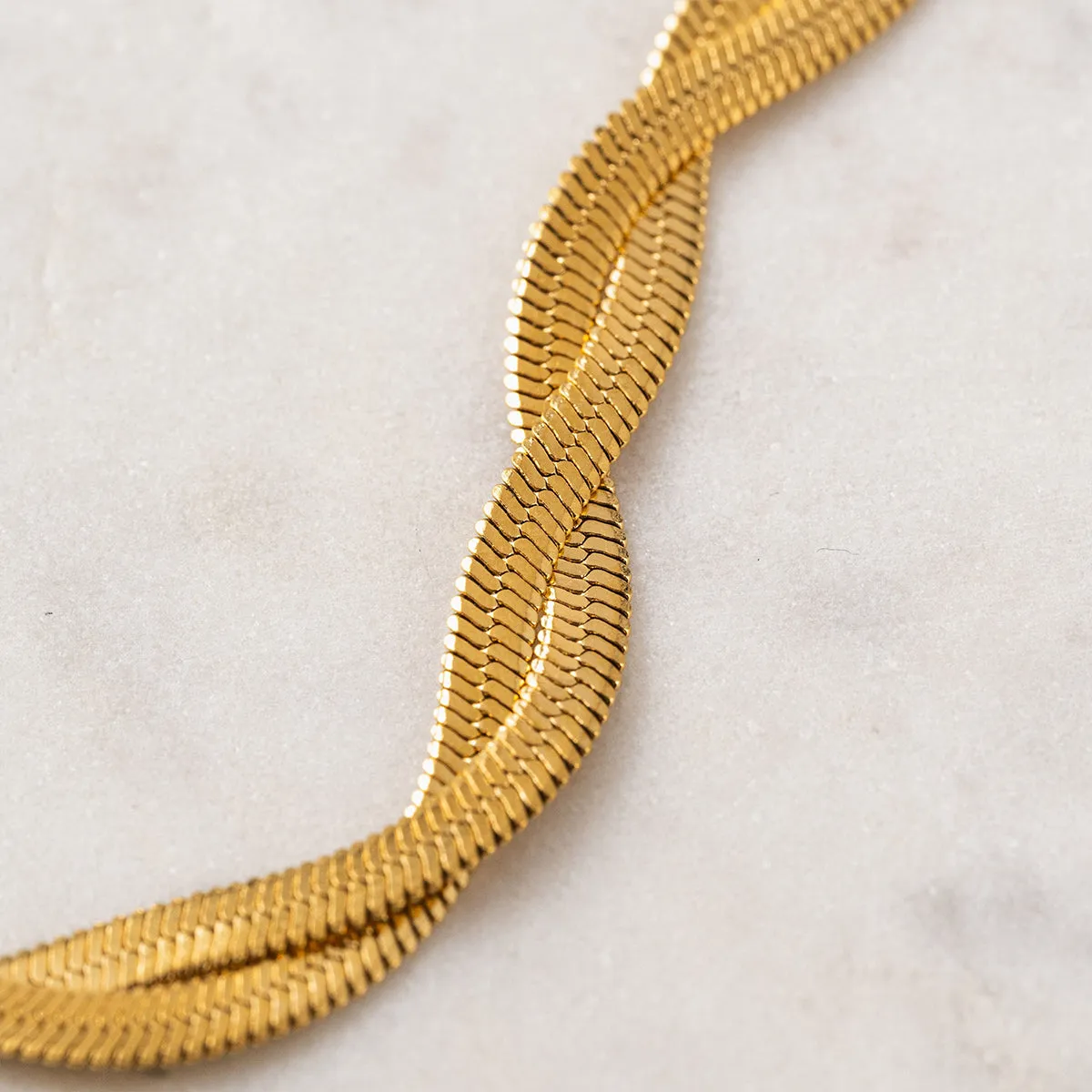 Gold Plated Josie Bracelet