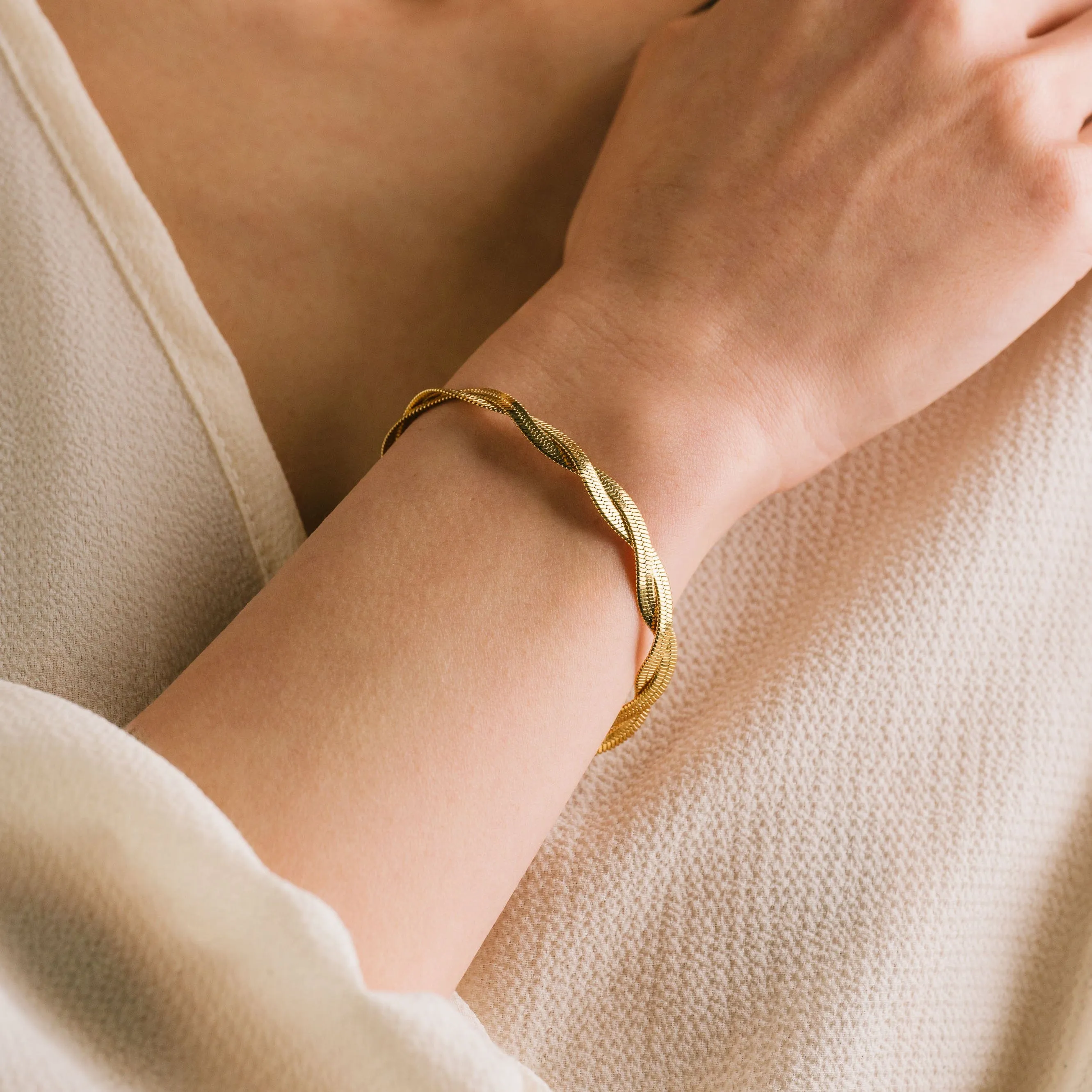 Gold Plated Josie Bracelet