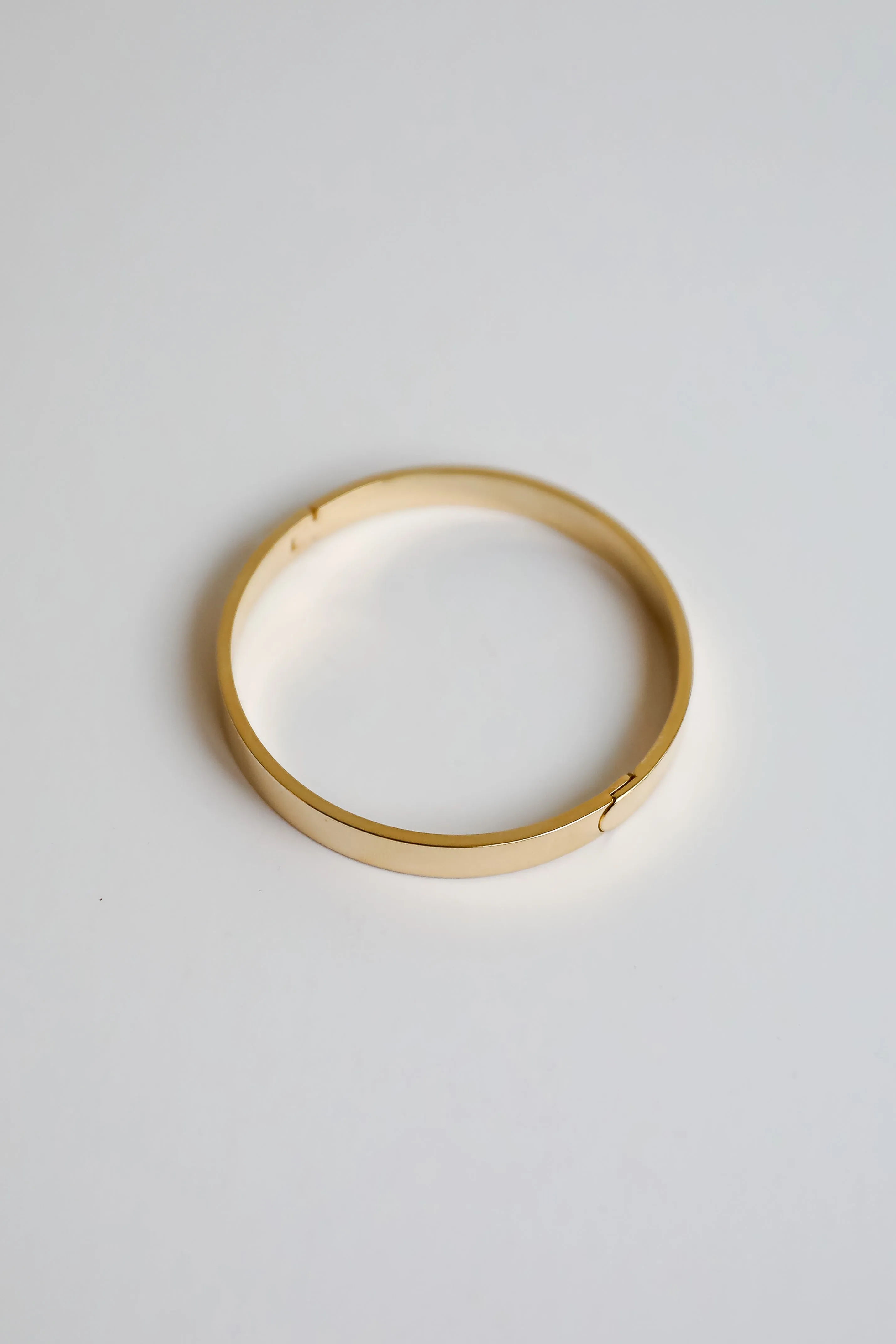 Hadley Gold Bangle Bracelet