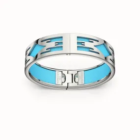 Ikat Bangle - Turquoise Blue