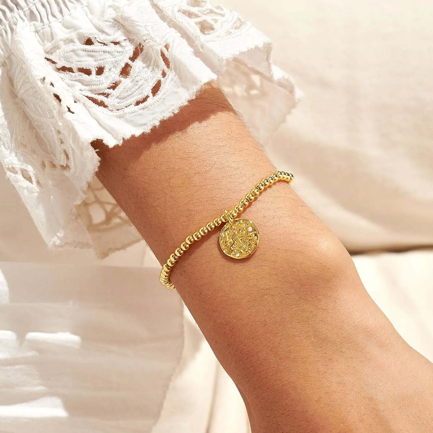 Joma Jewellery Gold Star Sign A Little 'Capricorn' Bracelet