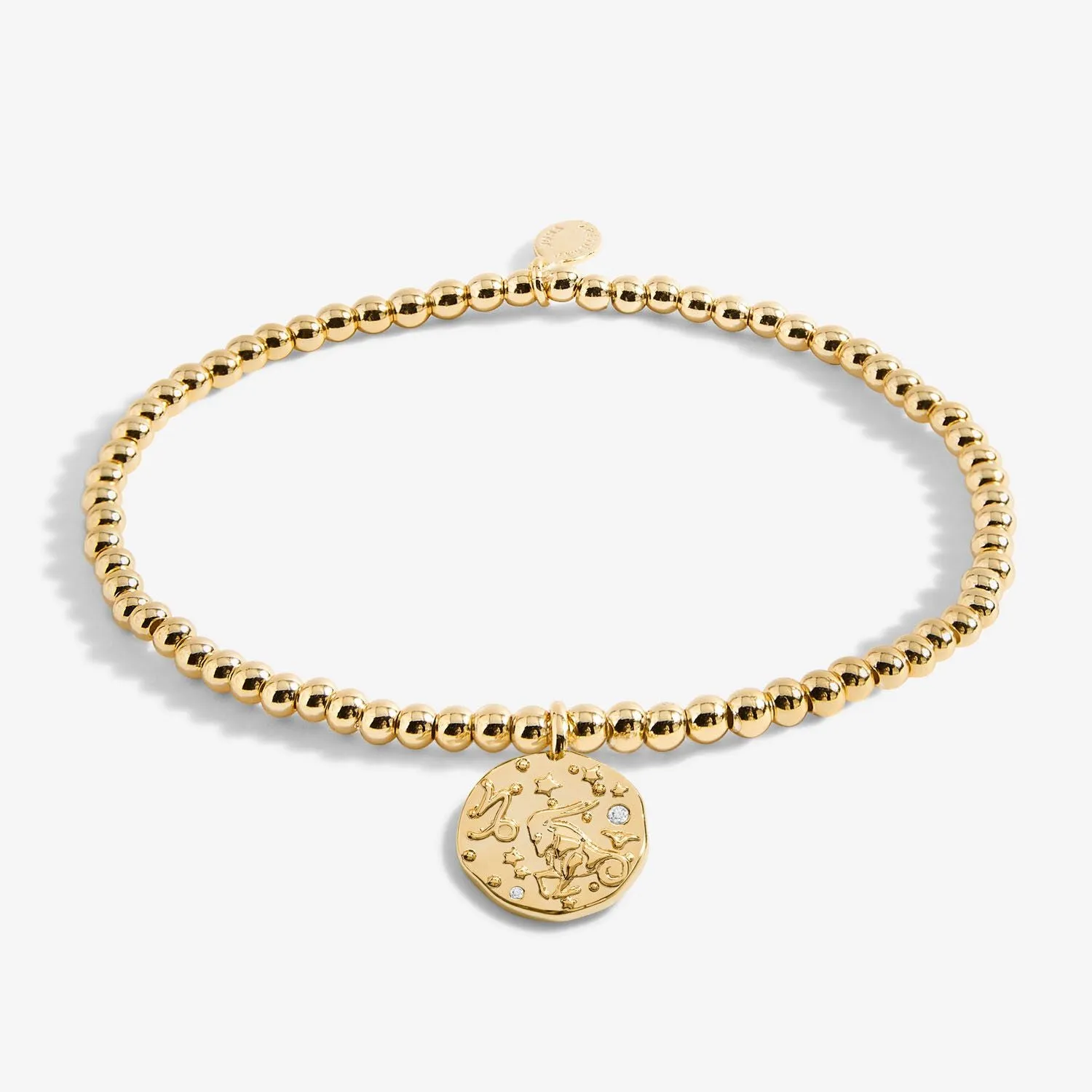 Joma Jewellery Gold Star Sign A Little 'Capricorn' Bracelet