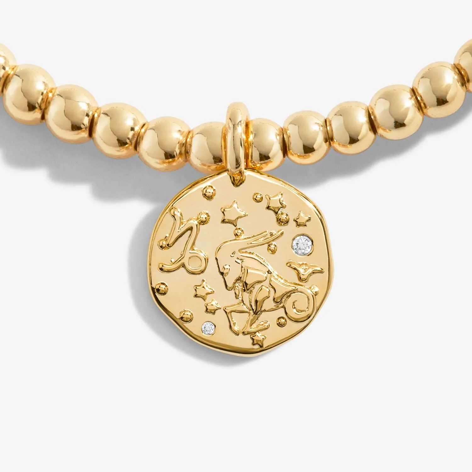 Joma Jewellery Gold Star Sign A Little 'Capricorn' Bracelet