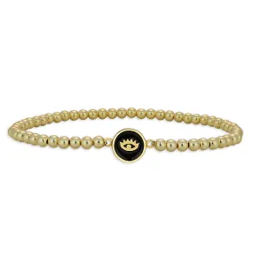 Jordyn Evil Eye Bead Bracelet