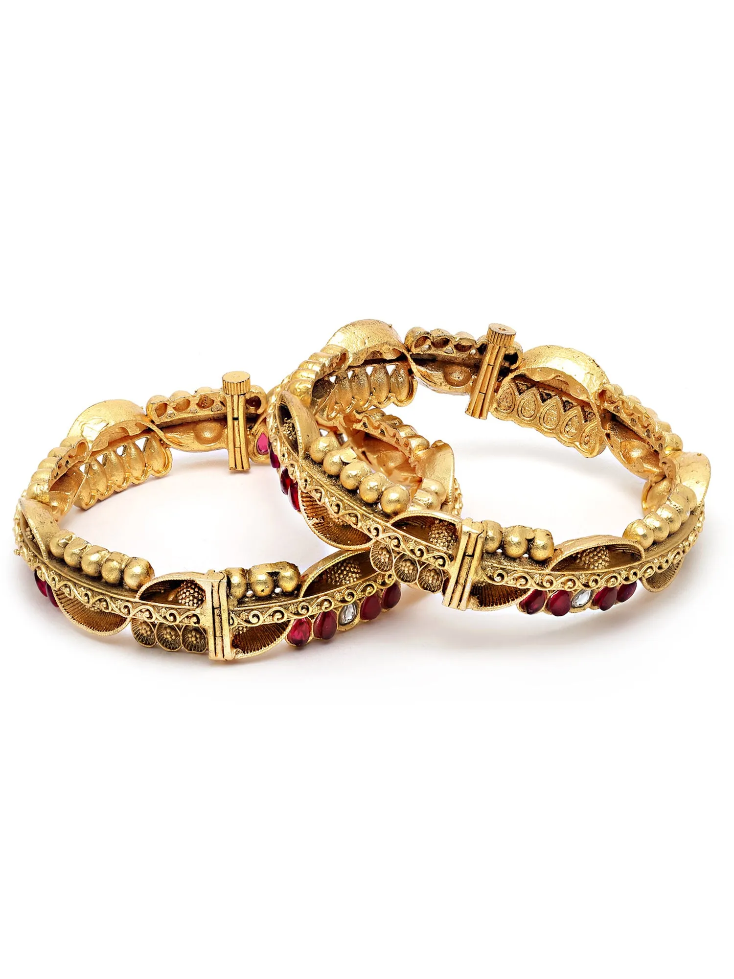 Karatcart Alloy Gold-plated Bangle