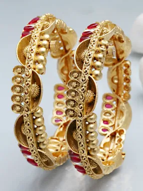 Karatcart Alloy Gold-plated Bangle