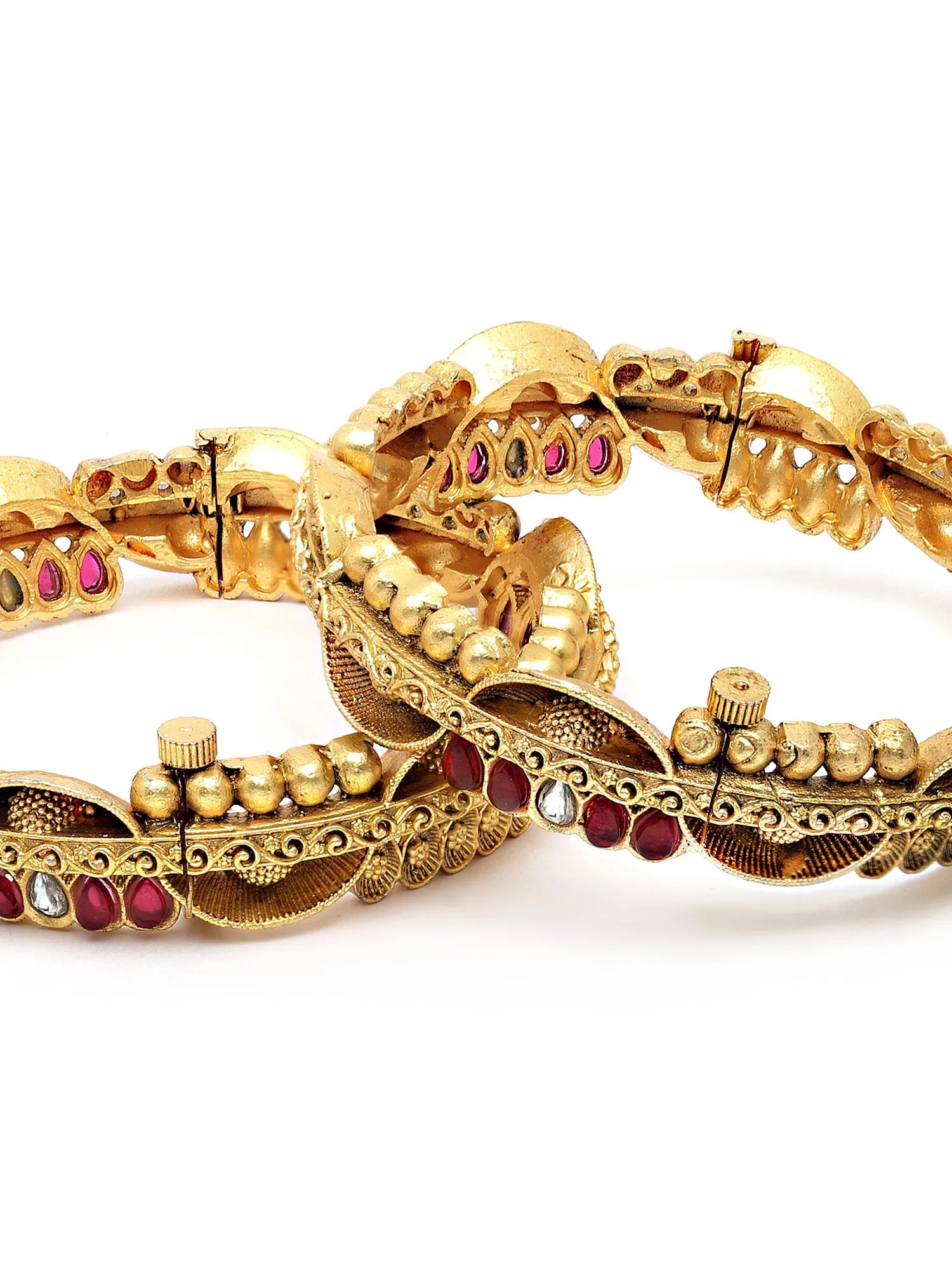 Karatcart Alloy Gold-plated Bangle