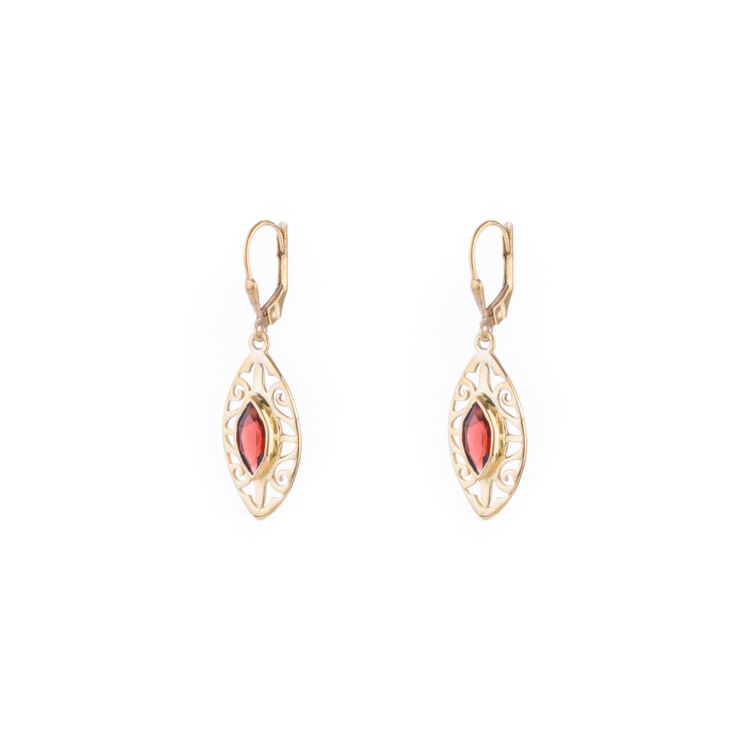 Kashvi, Gemstone Earrings in Gold Vermeil / Sterling Silver