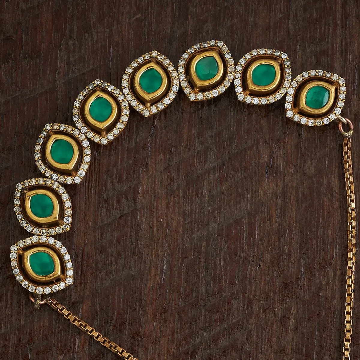 Kundan Bracelet 174509