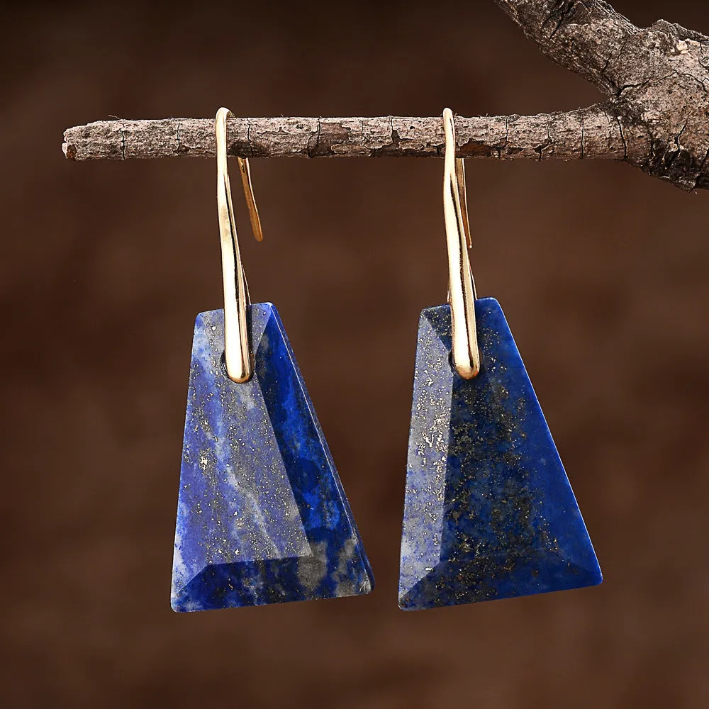 Lapis Lazuli Fashion Earrings