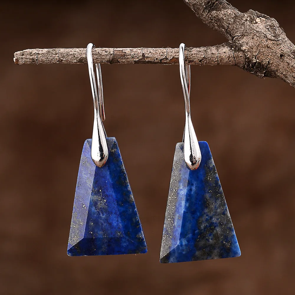 Lapis Lazuli Fashion Earrings