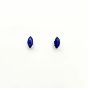 Lapis Lazuli Stud Earrings