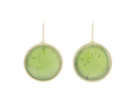 Large, Round Big Picture Earrings