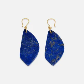 Leyaqat Earrings, Lapis