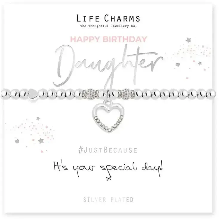 Life Charms Bracelets For Birthdays - Assorted Designs