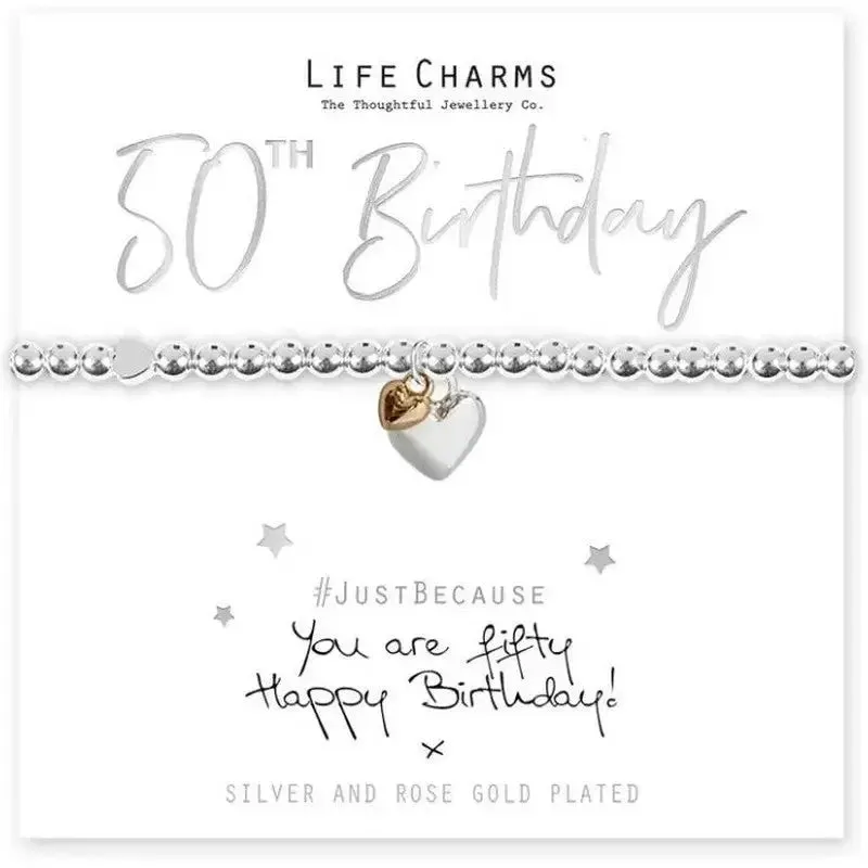 Life Charms Bracelets For Birthdays - Assorted Designs