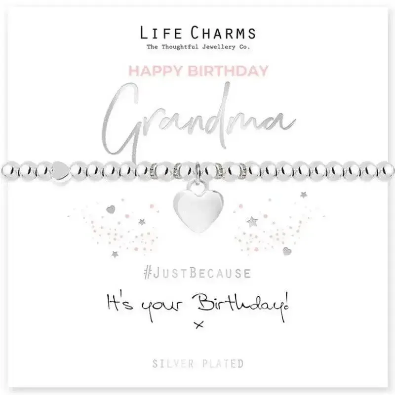 Life Charms Bracelets For Birthdays - Assorted Designs