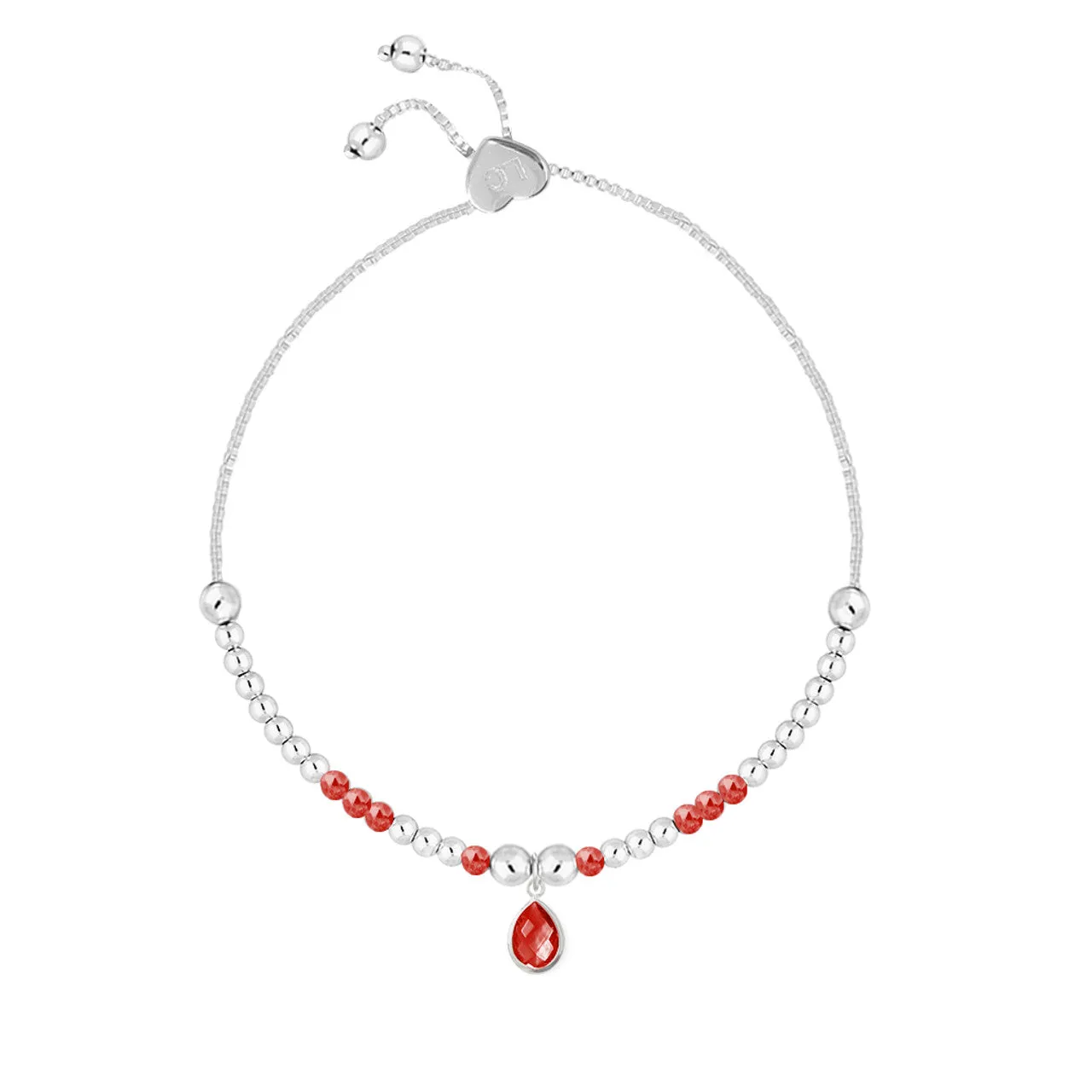 Life Charms - July Birthstone Bracelet