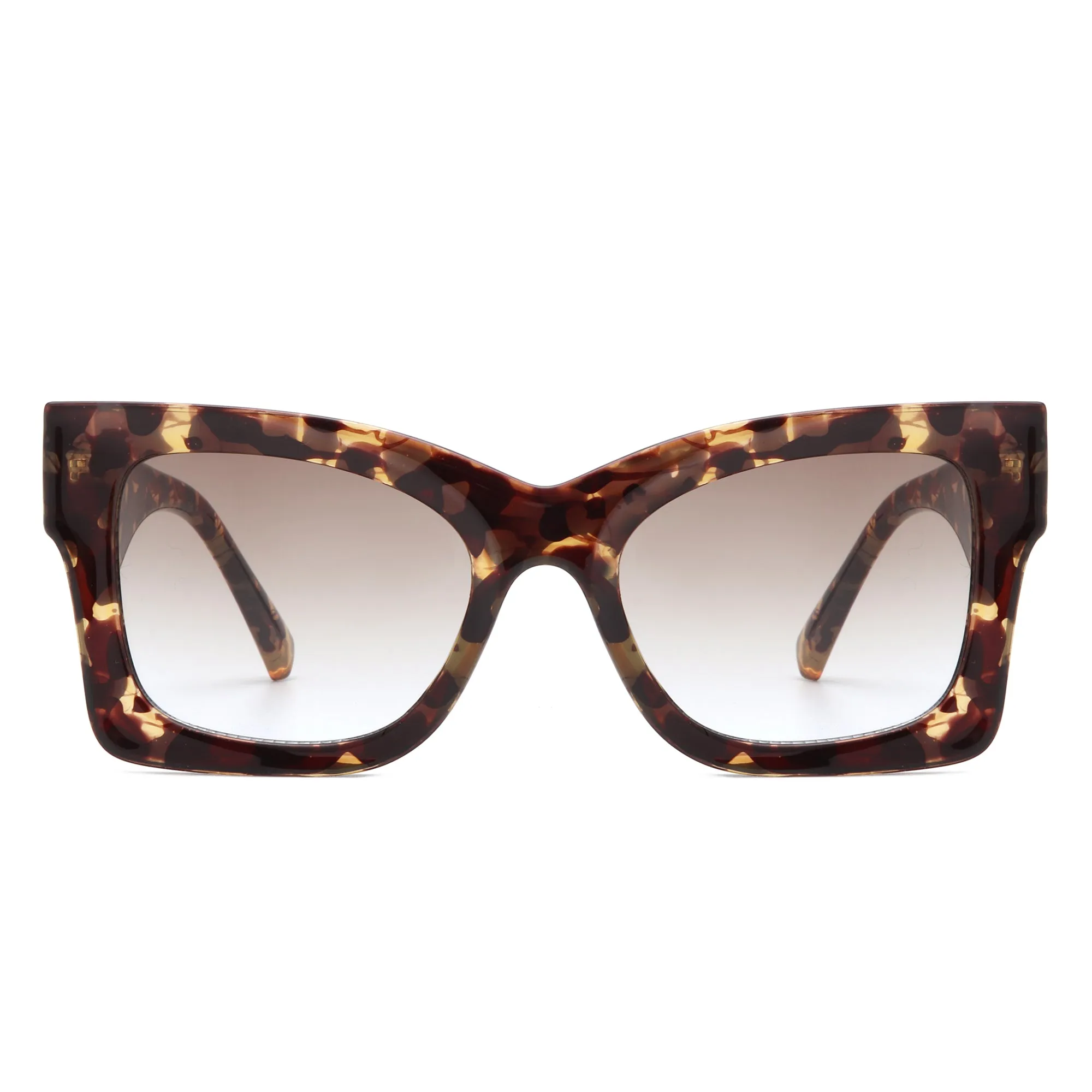 Liora - Retro Fashion Square Cat Eye Sunglasses for Women