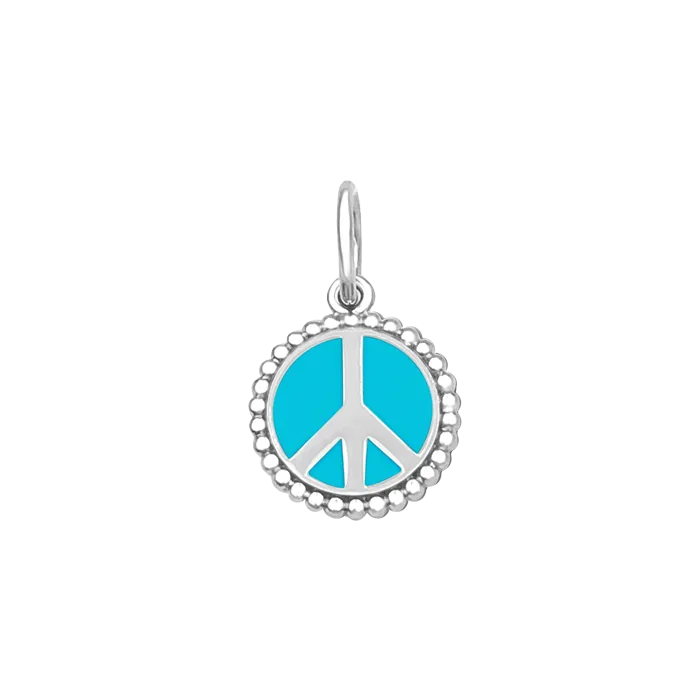 LOLA® Peace Sign Silver Pendant