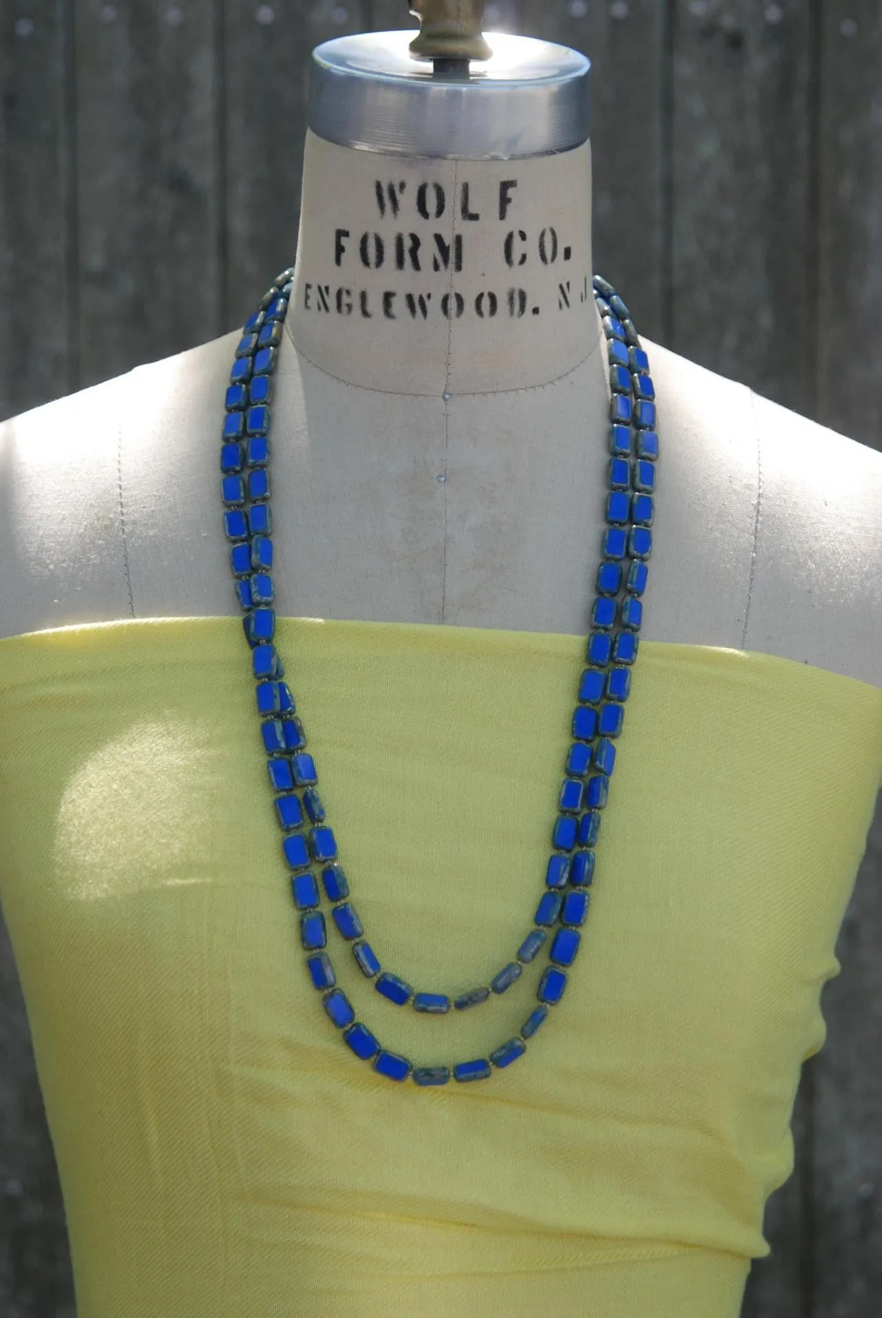 Long Beaded Necklace, 7 Ways to Wear, Trilogy 60"