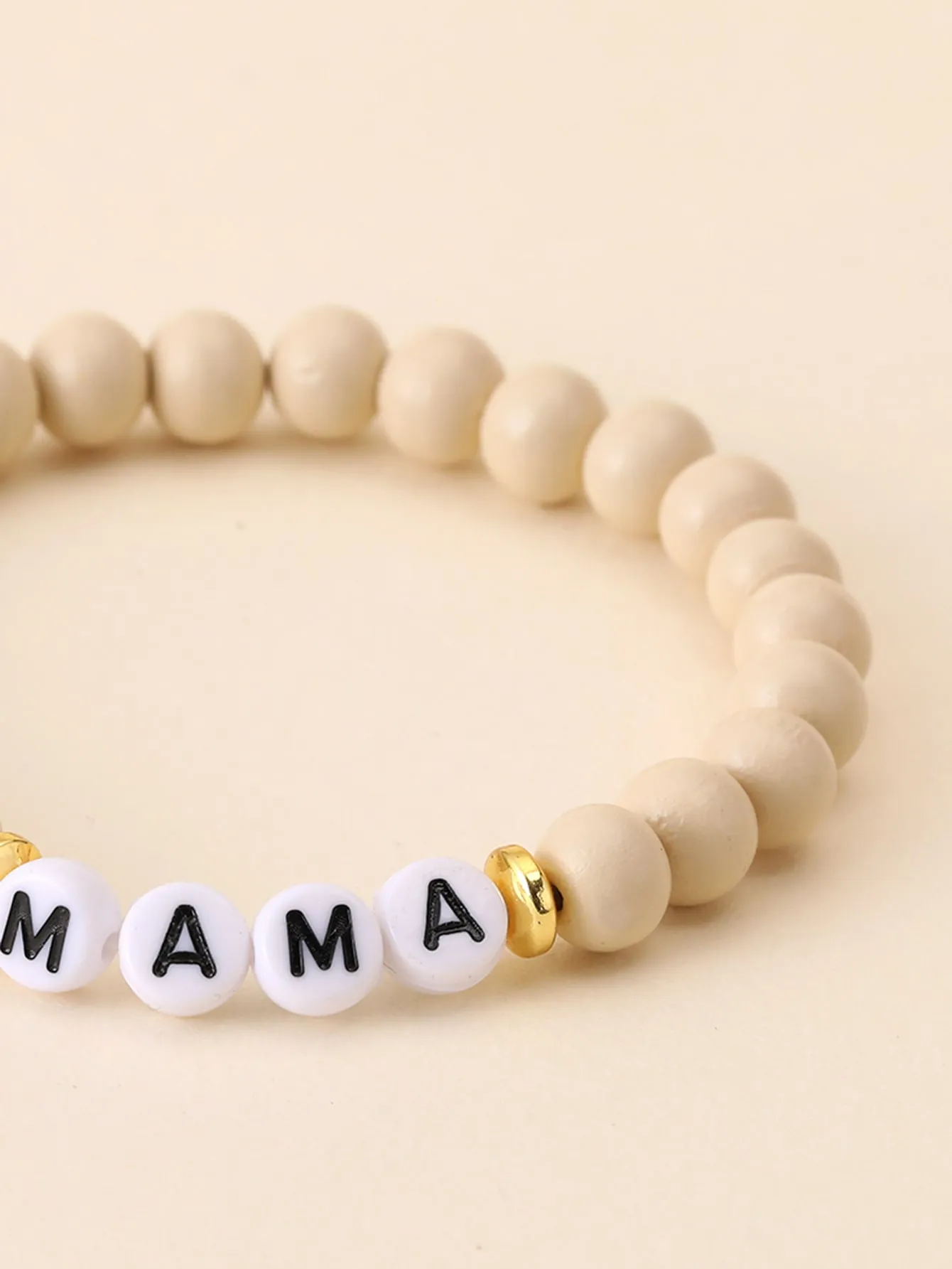 Love Your Mama Beaded Bracelet