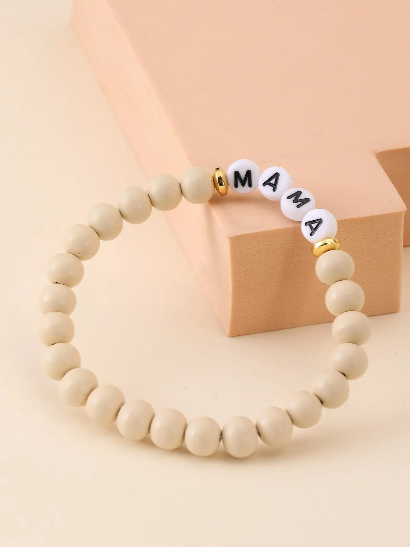 Love Your Mama Beaded Bracelet