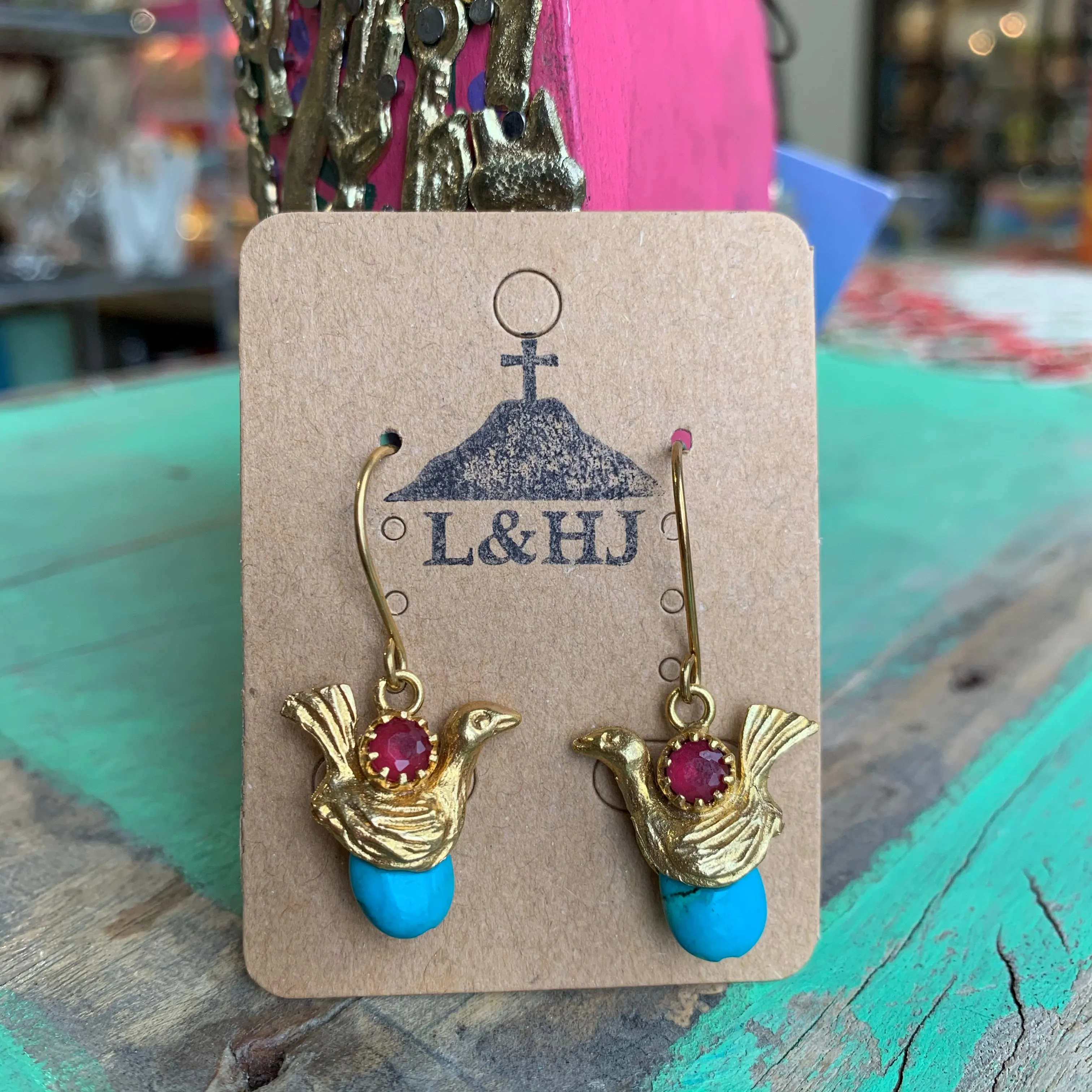 Lovebird Earrings