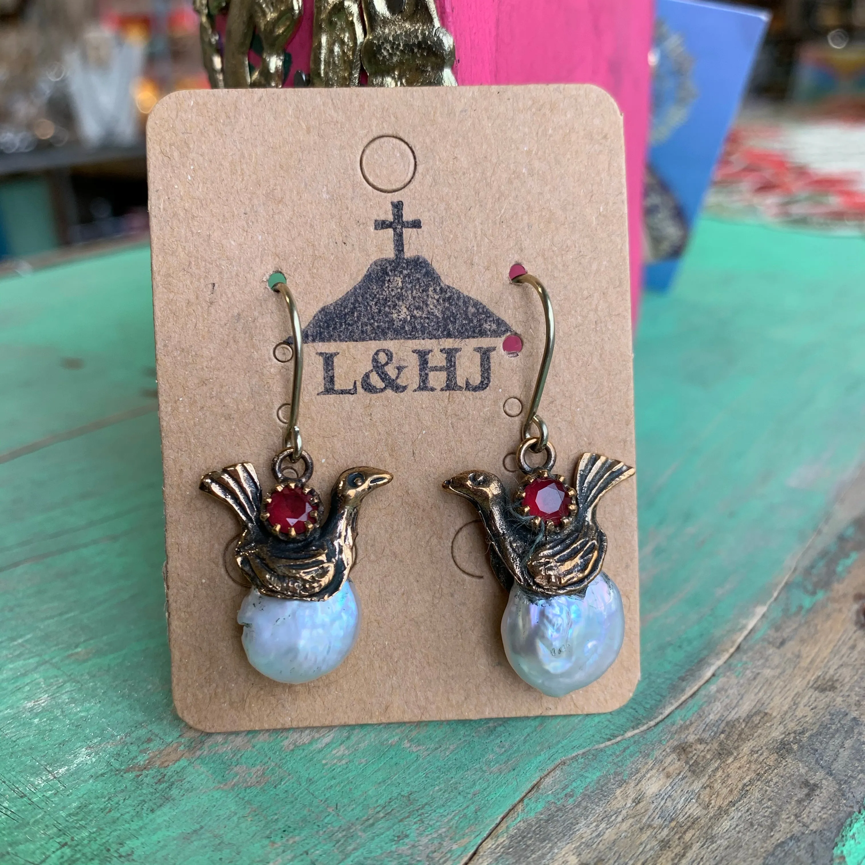 Lovebird Earrings