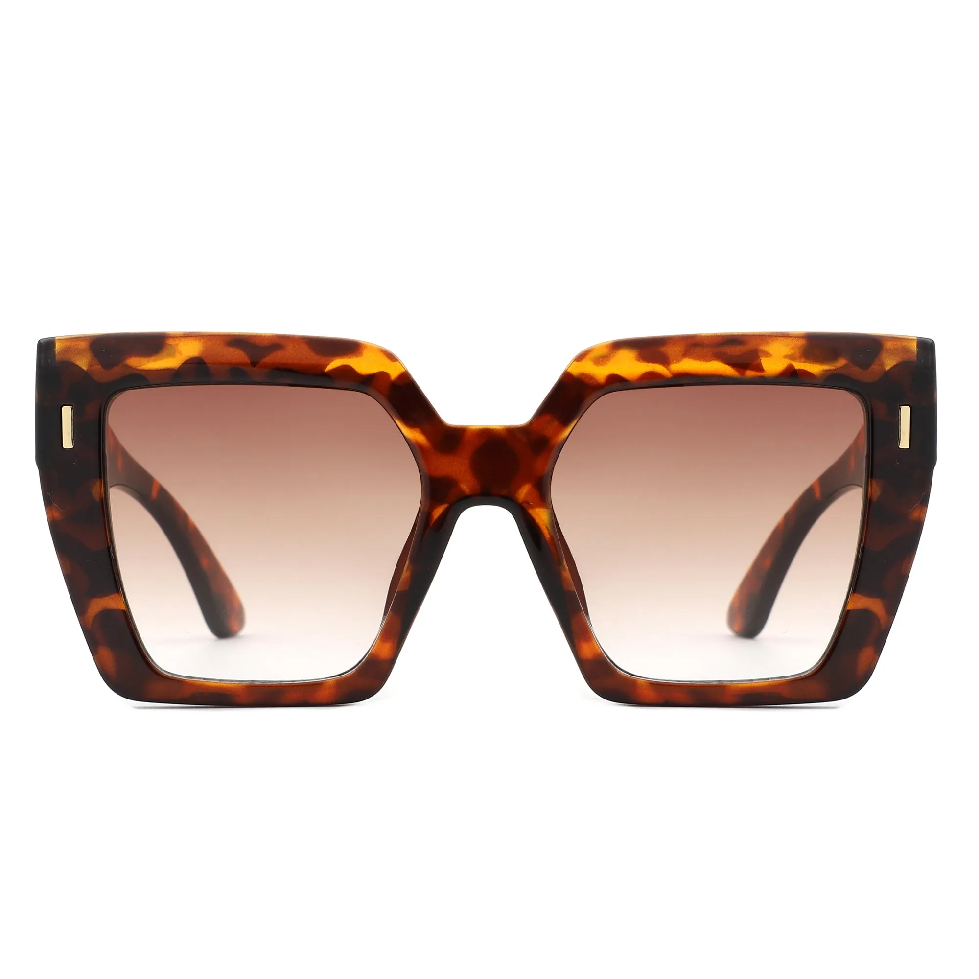 Luma - Chic Flat Top Fashion Women's Square Sunglass