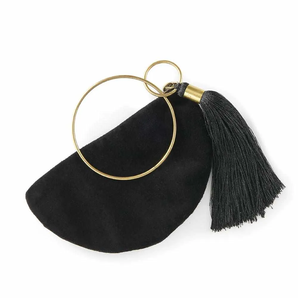 Lynette Bangle Purse - Black