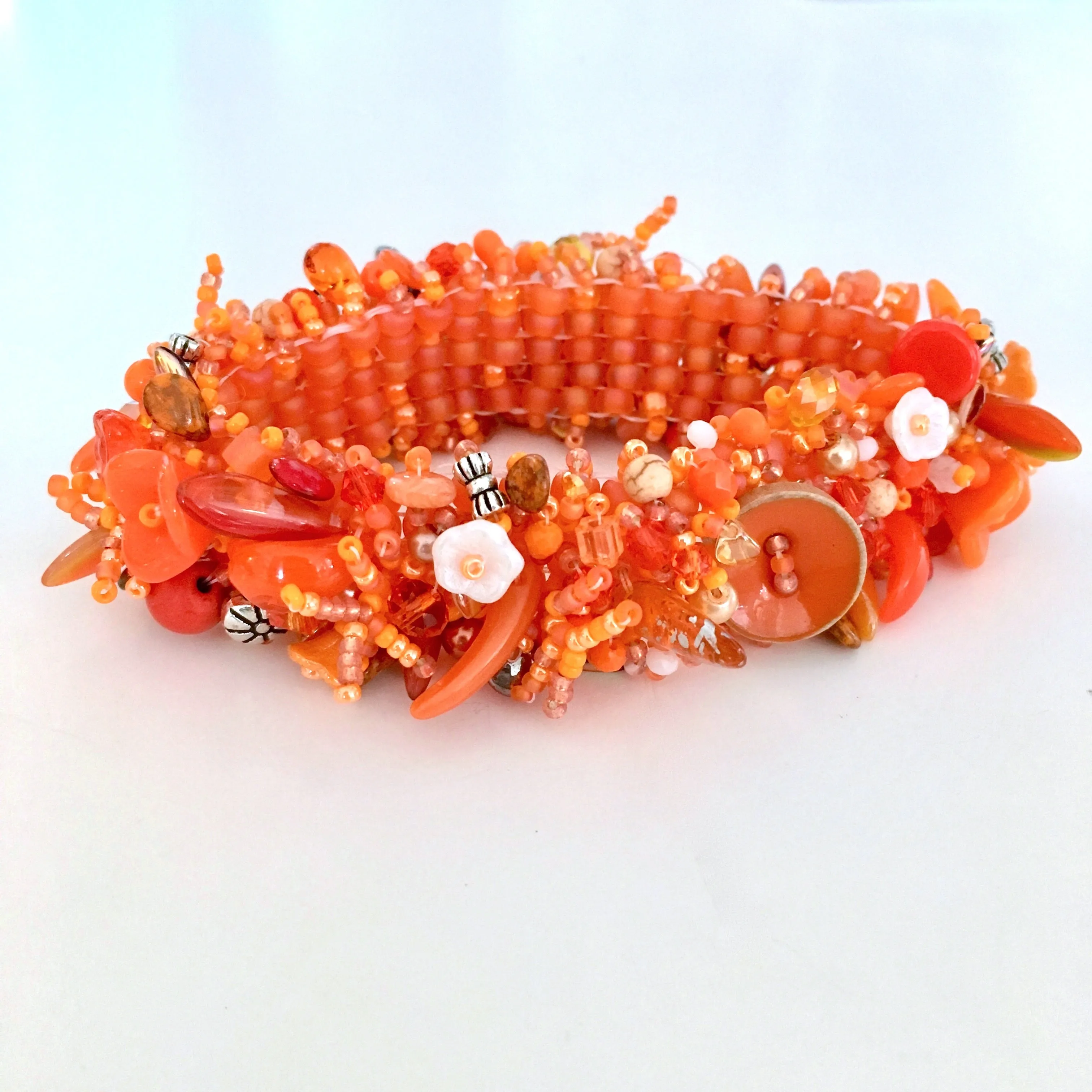 Mad About Orange Treasures Bracelet Kit