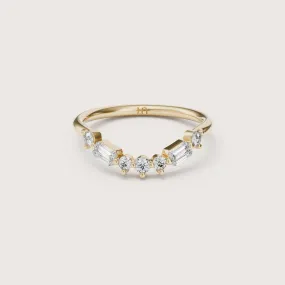 Margot Band Emerald | Halfway Diamond