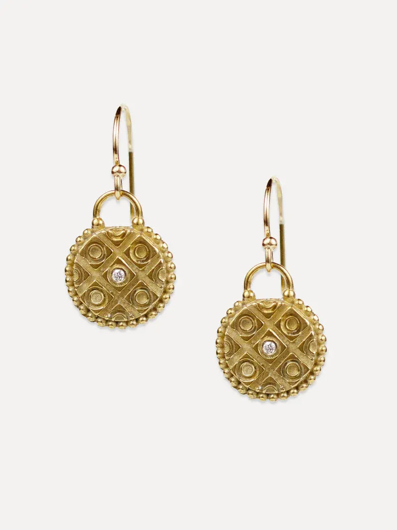 Marrakesh Gold Earrings - "Live Your Adventure"