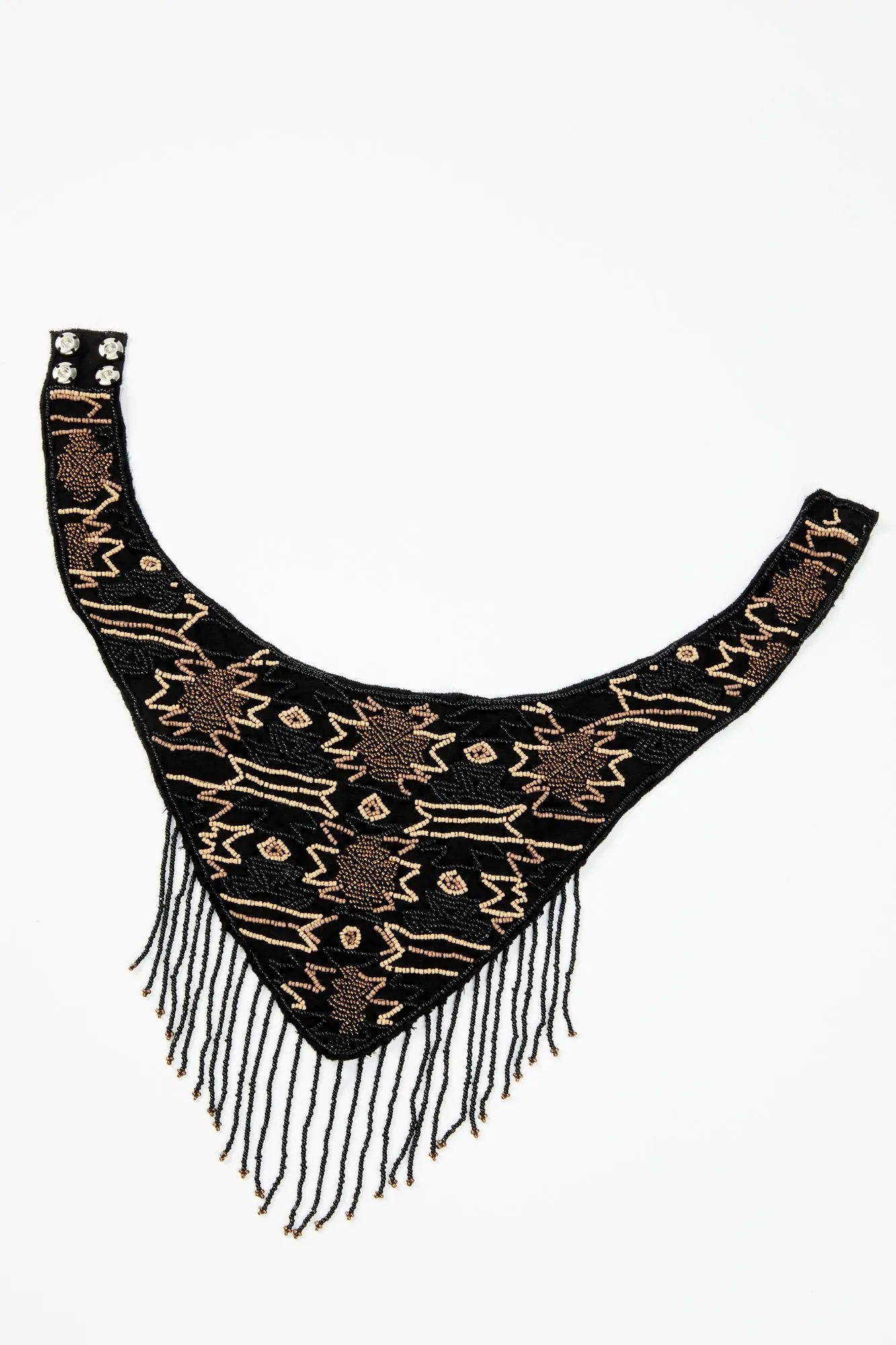 Martingale Beaded Bandana Necklace