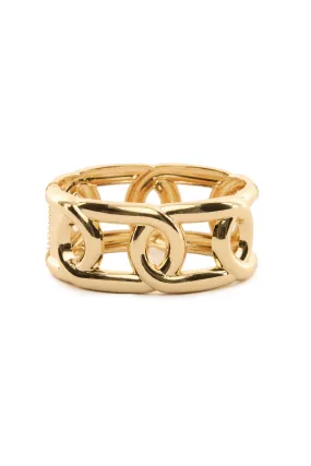 Maya Chain Bangle - Gold